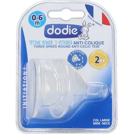 dodie® Initiation+ tétine silicone débit 2