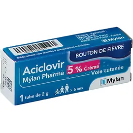 Aciclovir Mylan Pharma tube crème 5 %