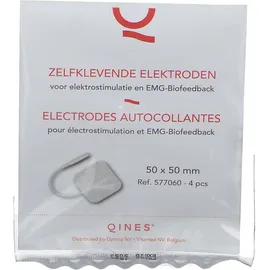Qines® Électrodes autocollantes 50 x 50 mm