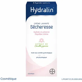 Hydralin Sécheresse - Crème lavante- 400 ml - Sécheresse intime - Soin