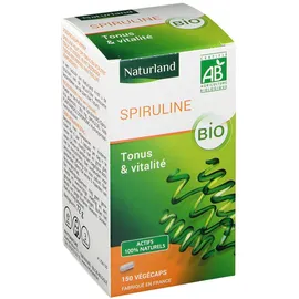 Naturland Spiruline Végécaps® Bio Tonus & Vitalité