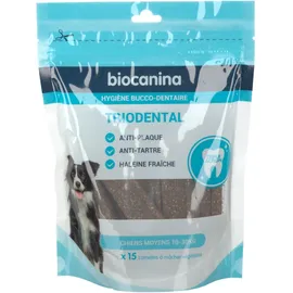 biocanina Triodental Lamelle Chien Moyen 10-30 kg