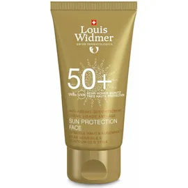 Louis Widmer Sun Protection Visage Spf50+ Légèrement parfumé
