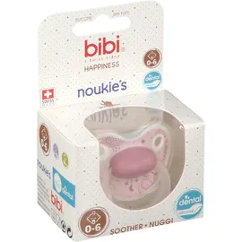 bibi® Happiness Sucette Dental noukie's 0 - 6 mois (Couleur non sélectionnable)