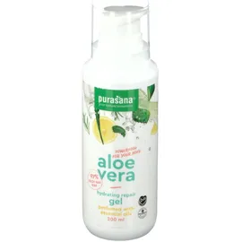 Purasana Aloe Vera Gel Hydratant et Régénérant aux Huiles Essentielles Bio