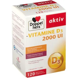 Doppelherz aktiv Vitamine D3 2000 UI