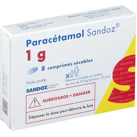 Paracétamol Sandoz® 1 g