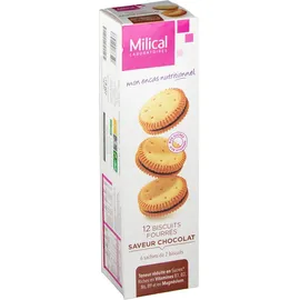 Milical Nutrition Biscuits fourrés Chocolat