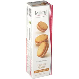 Milical Nutrition Biscuits fourrés Noisette
