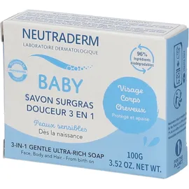Neutraderm Baby Savon Surgras 3 en 1