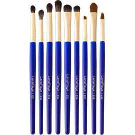 LaraFaye London Makeup Brushes Royal Blue Luxe Brush Eye Set