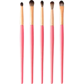 LaraFaye London Makeup Brushes Hot Pink Luxe Brush Eye Set