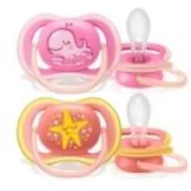 Avent Sucette Ultra Air star 6-18M