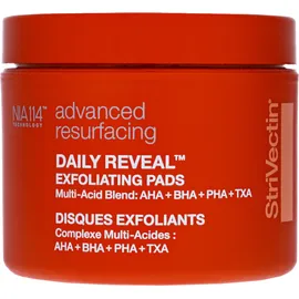 StriVectin Advanced Resurfacing Tampons exfoliants Daily Reveal x 60