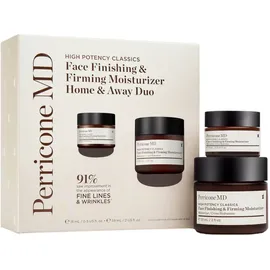 Perricone MD Sets Duo hydratant maison et extérieur High Powerics Classics Face Finishing & Firming (valeur de 78 £ )