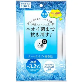 Shiseido - Ag Deo 24 - Clear Shower Sheet - 10pièces - Cool